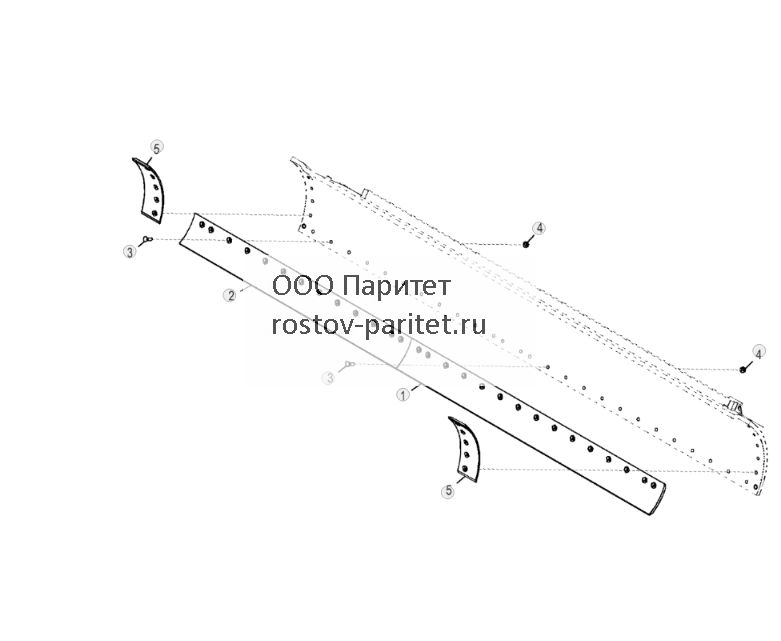 Отвал (13 футов X 27 дюймов X 1 дюйм), режущие кромки (58 дюйма X 8 дюймов) с крепежными деталями 58 дюйма - ST787341 562.jpg